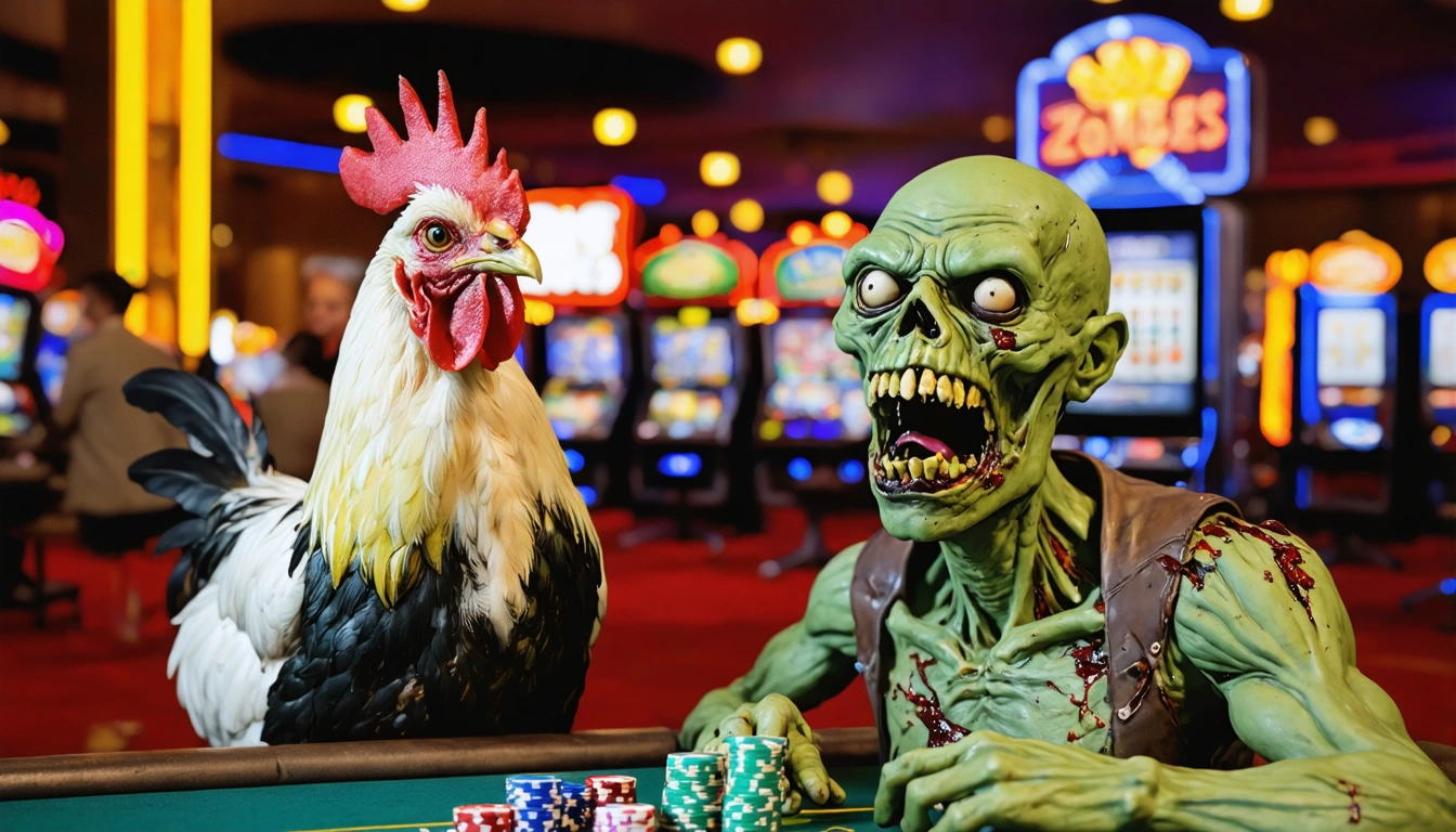 mobile app Chicken vs Zombies